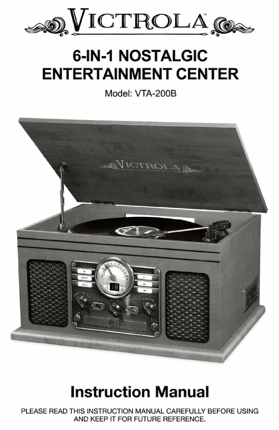 Victrola 6-in-1 Turntable Problems VICTROLA VTA-200B INSTRUCTION MANUAL Pdf Download | ManualsLib