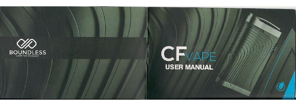 Boundless Cf Vape User Manual Pdf Download Manualslib