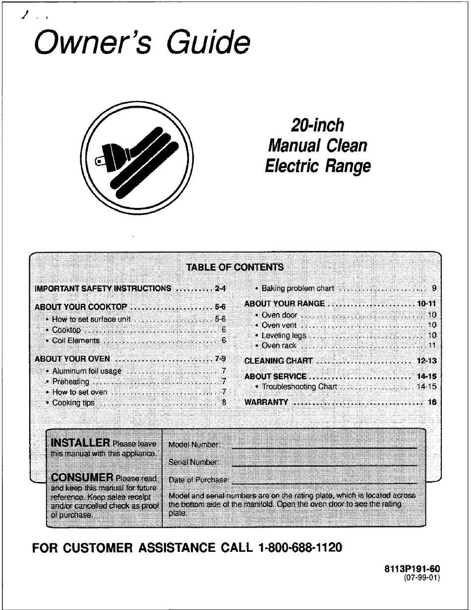 magic chef 20 inch electric range