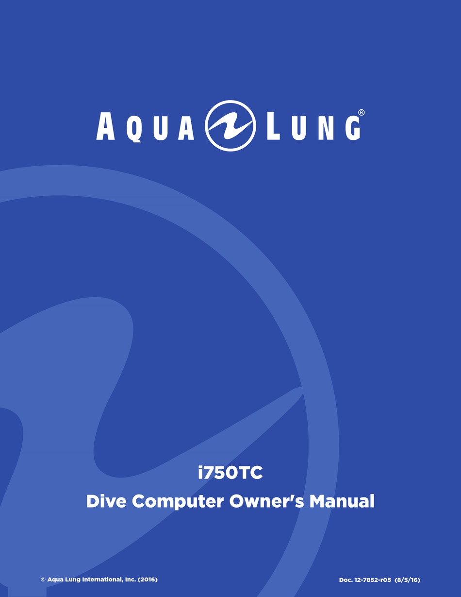 i750tc Dive Computer Wrist Scuba Computer Aqua Lung i300