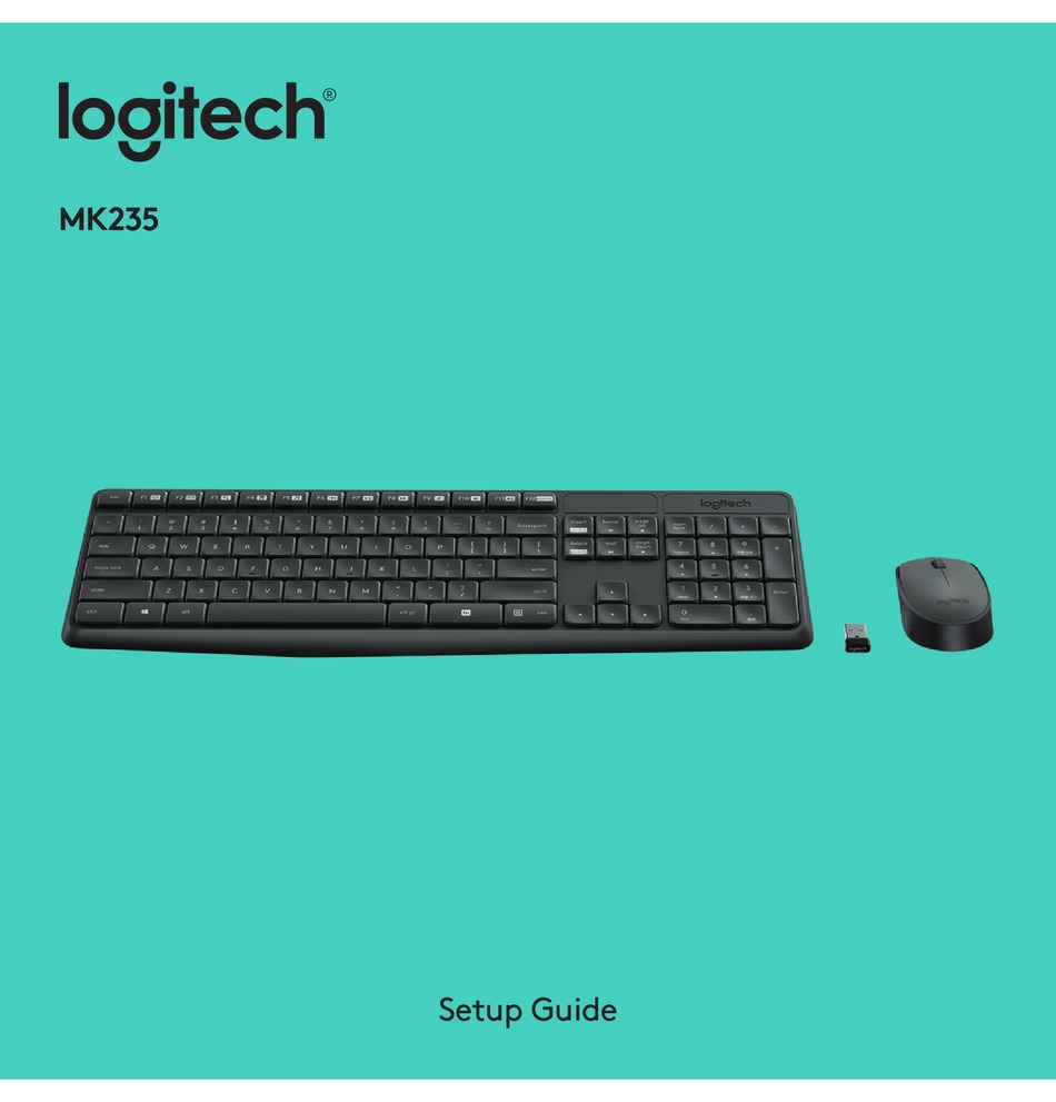 LOGITECH MK235 SETUP MANUAL Pdf Download | ManualsLib