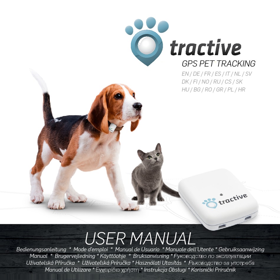 TRACTIVE GPS PET TRACKING USER MANUAL Pdf Download ManualsLib