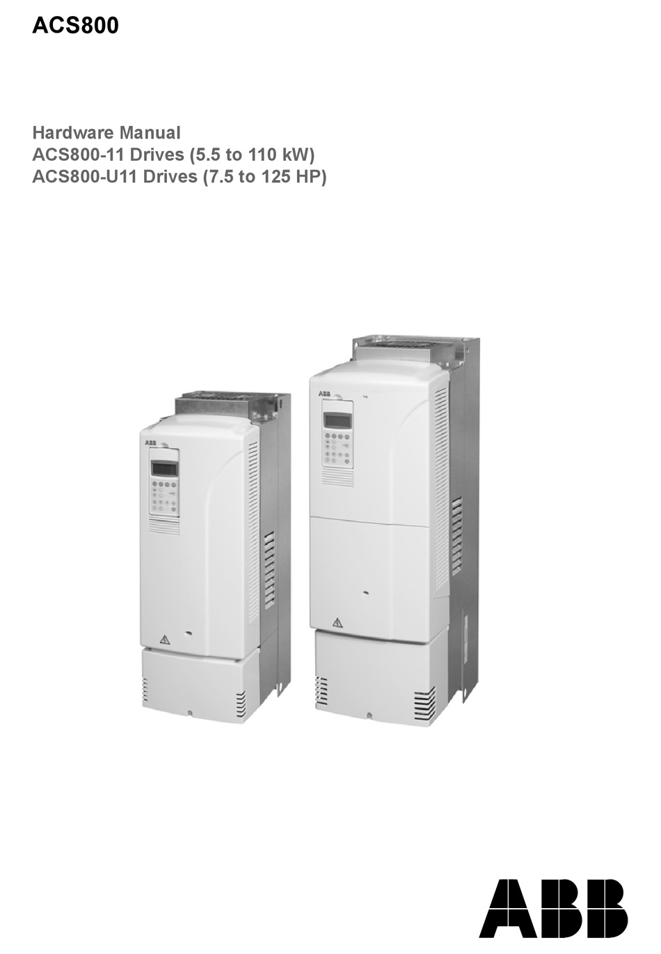 Abb Acs800 11 Hardware Manual Pdf Download Manualslib Abb Acs800 11 Hardware Manual Pdf Download Manualslib