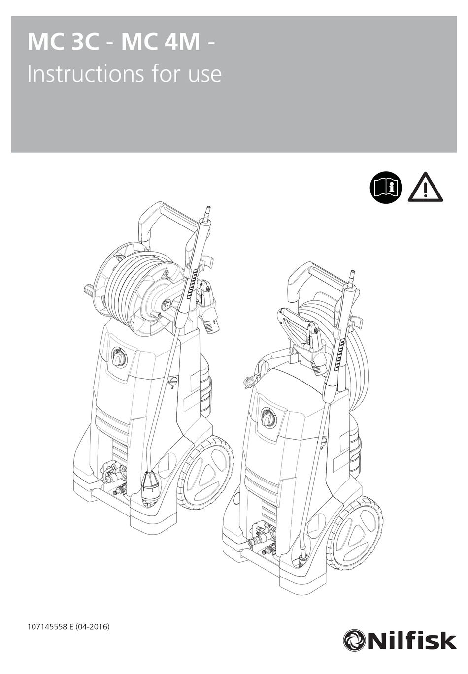 NILFISKADVANCE MC 3C INSTRUCTIONS FOR USE MANUAL Pdf Download ManualsLib