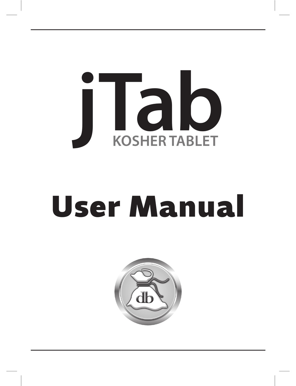 KOSHER JTAB USER MANUAL Pdf Download ManualsLib