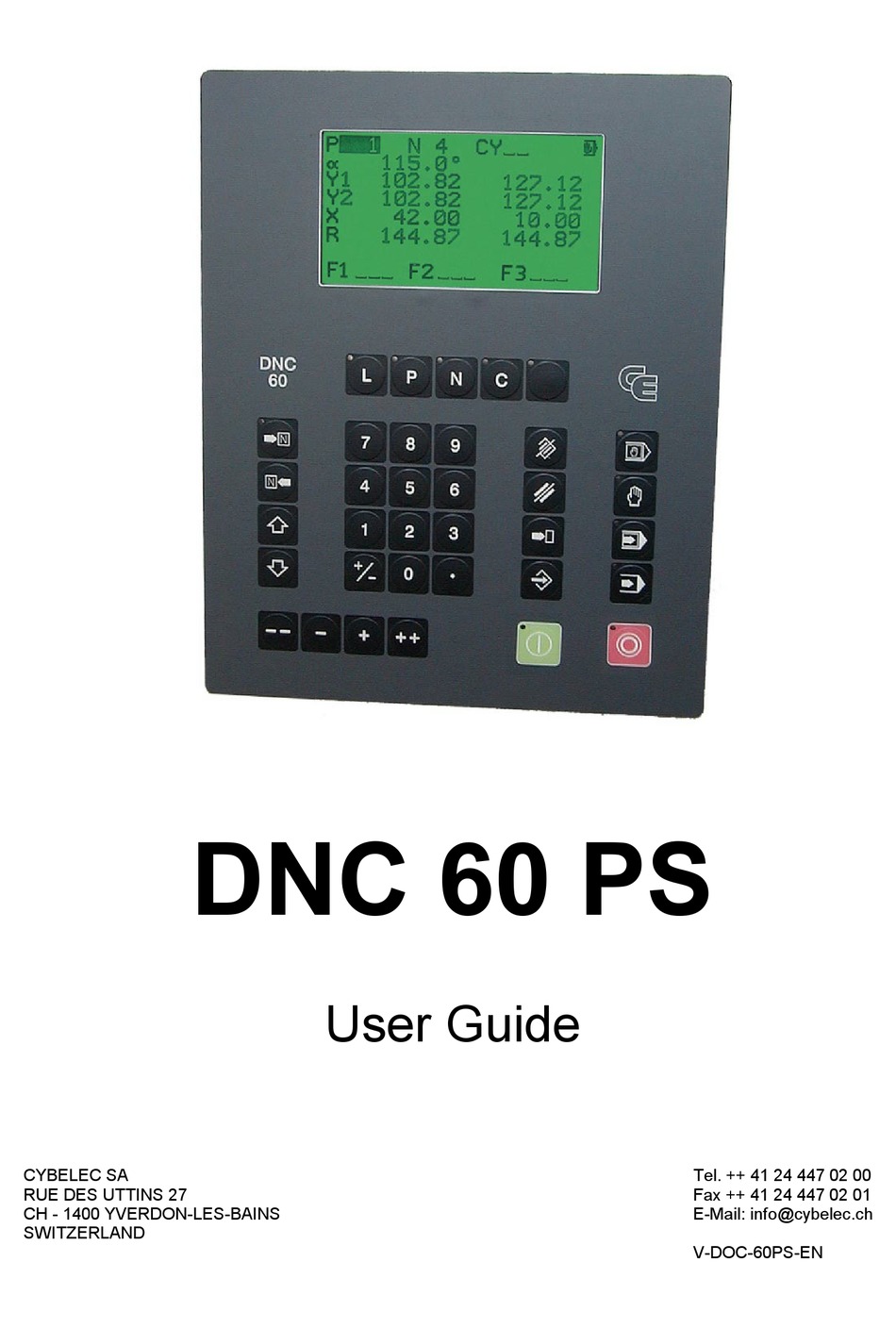 Cybelec Dnc 60 Ps User Manual Pdf Download Manualslib