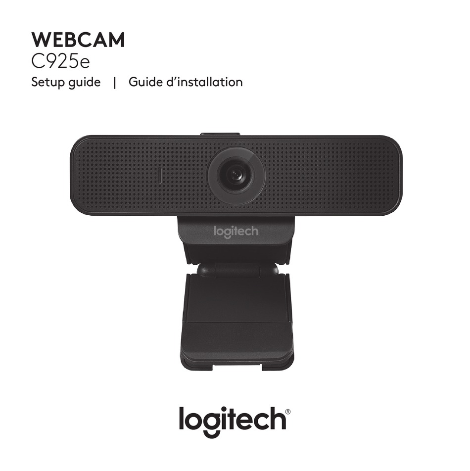 install logitech web camera