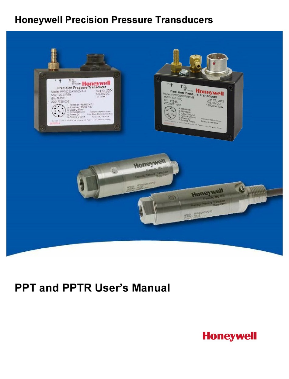 honeywell-ppt-user-manual-pdf-download-manualslib