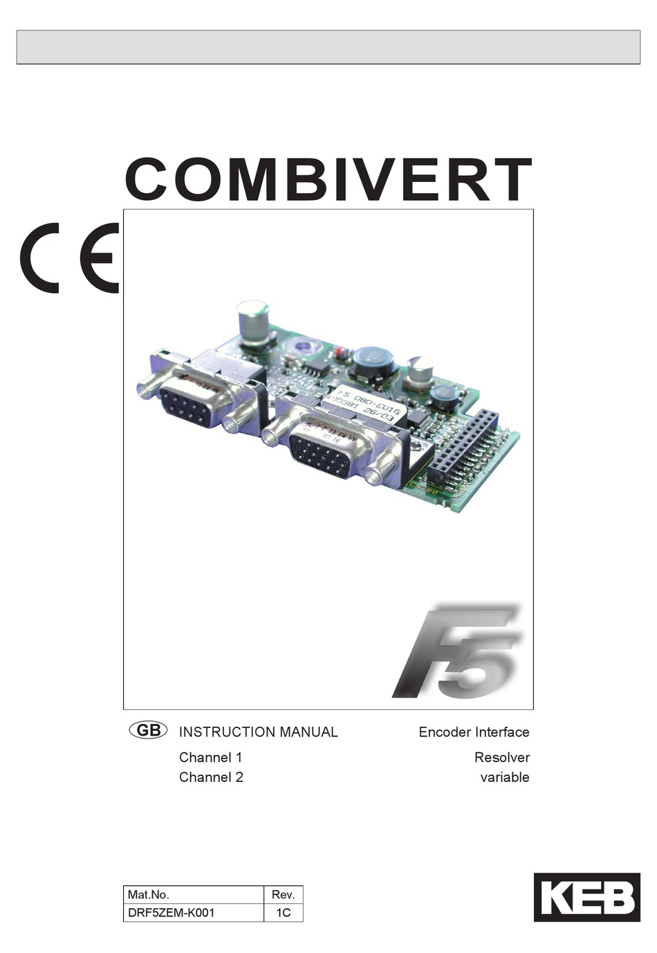 Keb Combivert F5 Instruction Manual Pdf Download Manualslib