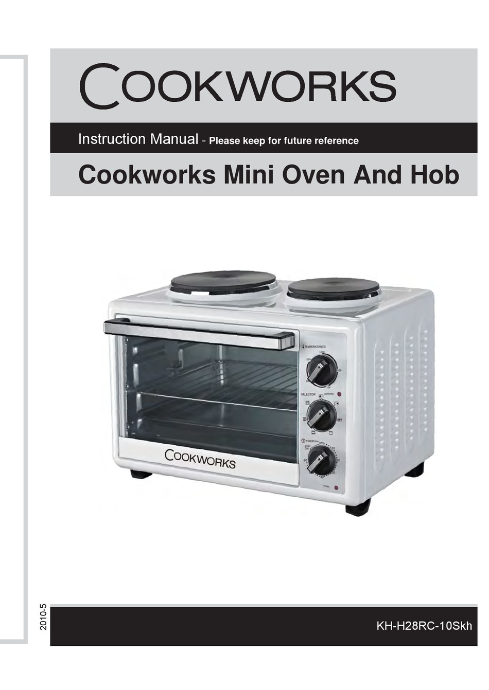 cookworks oven and hob