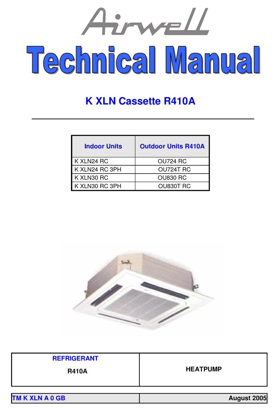 airwell r410a