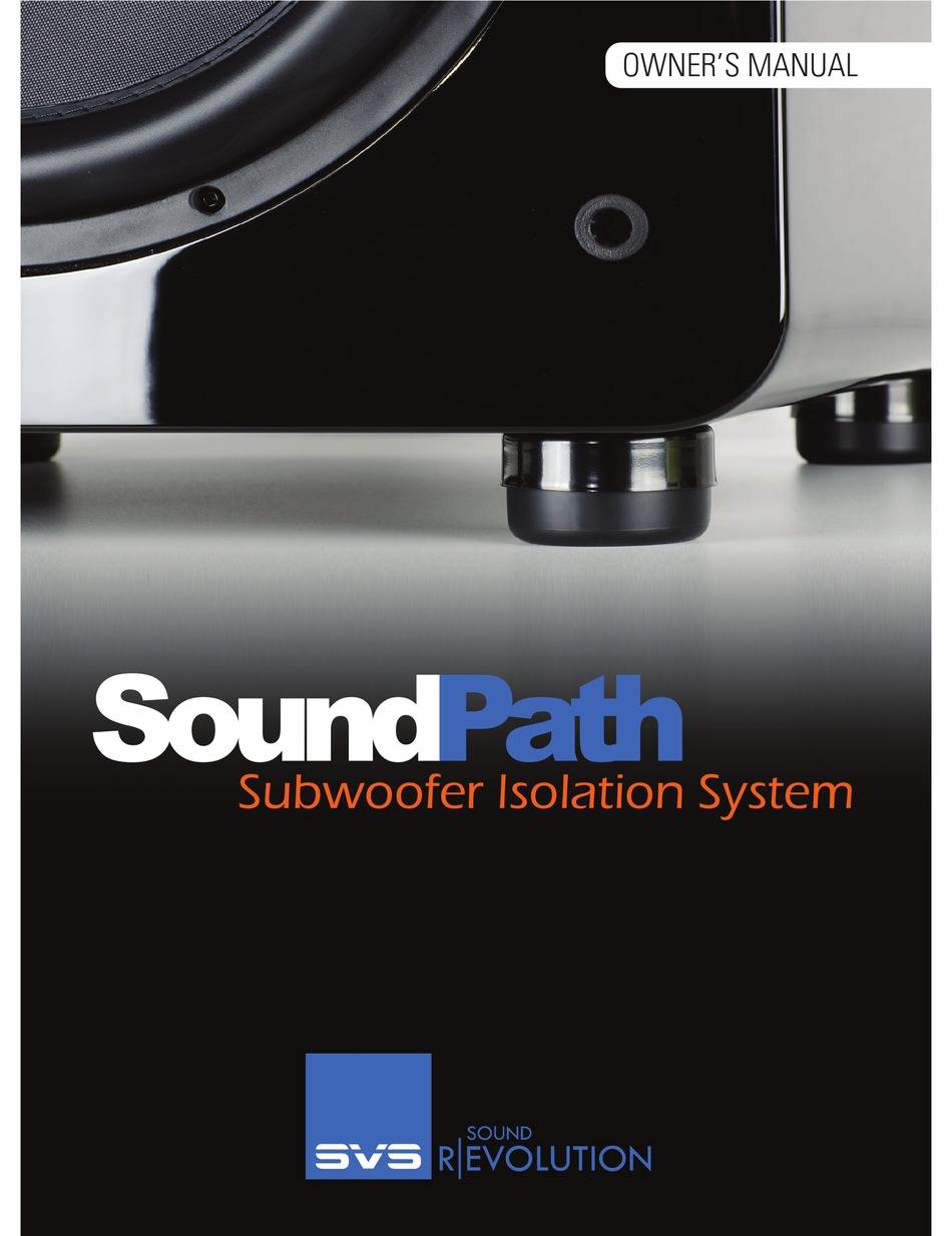 Svs Soundpath Owner S Manual Pdf Download Manualslib