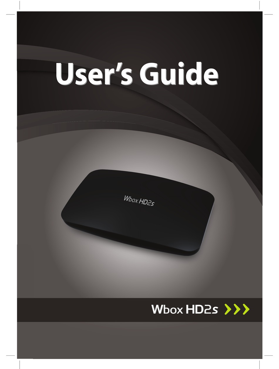 WBOX HD2S USER MANUAL Pdf Download ManualsLib