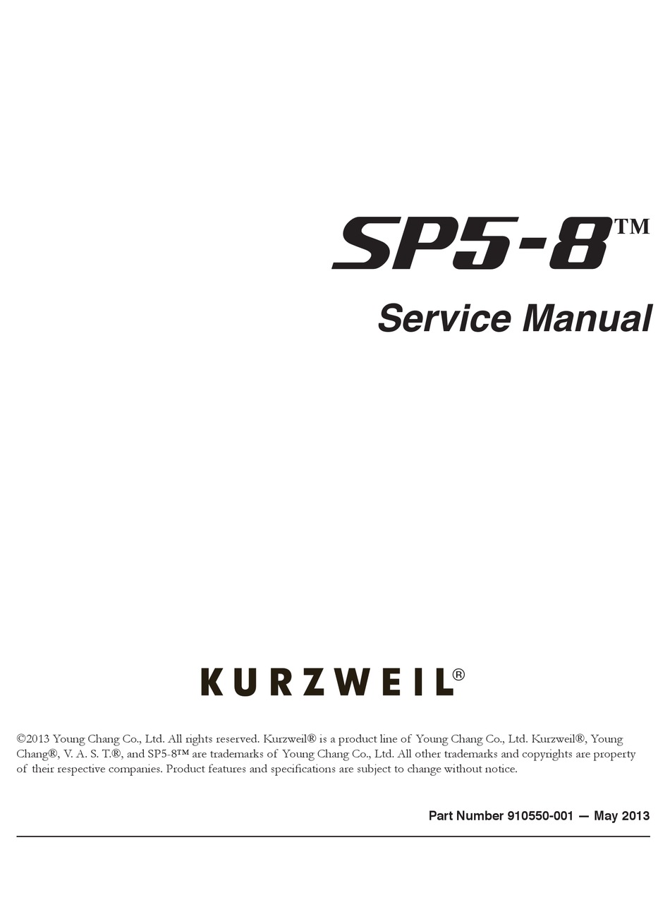 kurzweil parts & service