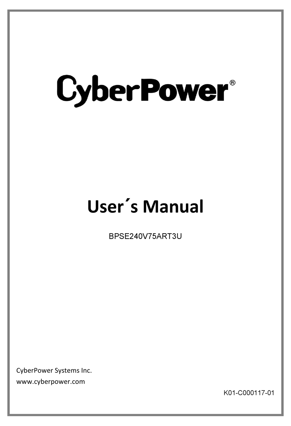 cyberpower-or1000lcdrm1u-user-manual-pdf-download-manualslib