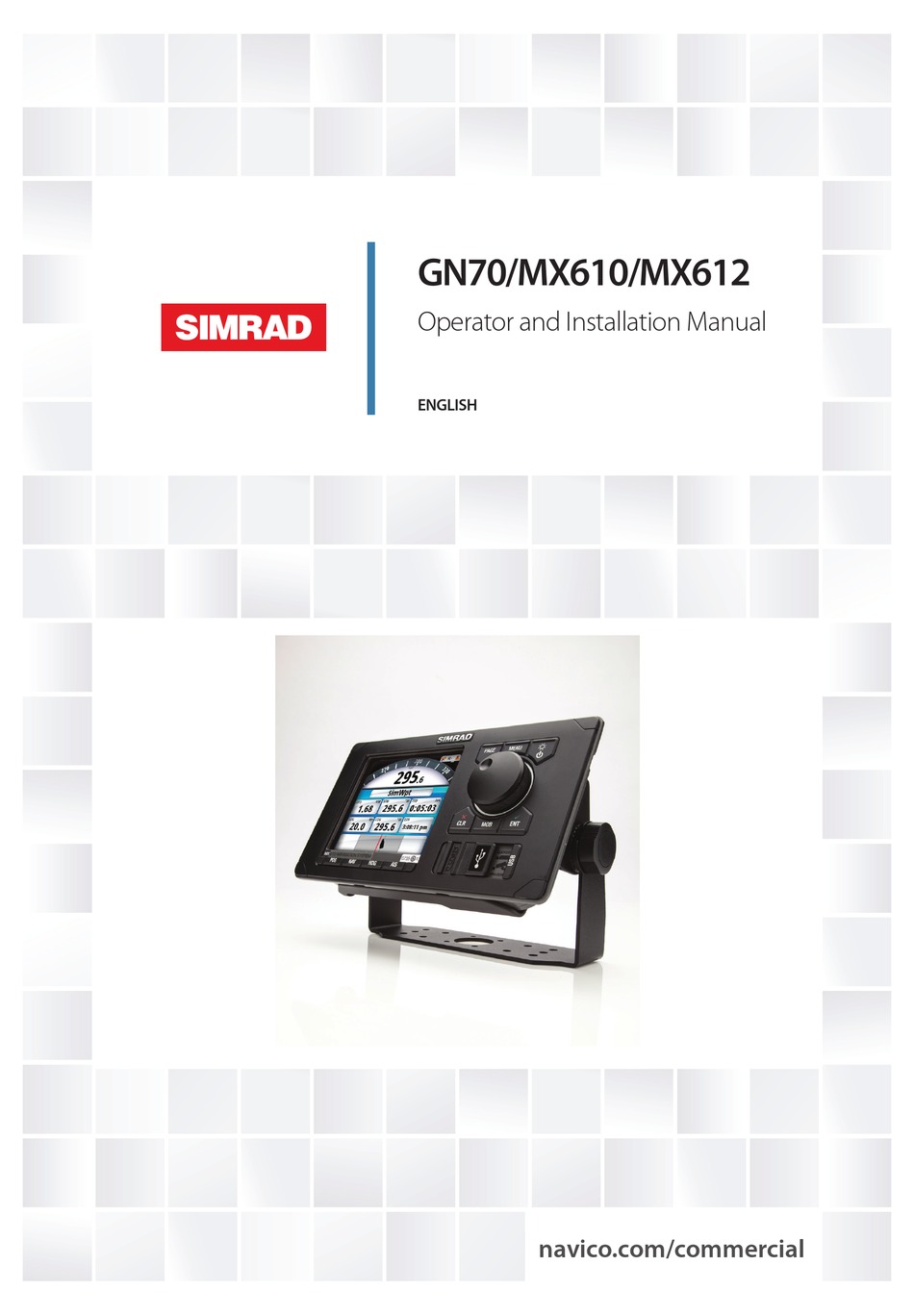 SIMRAD GN70 OPERATOR AND INSTALLATION MANUAL Pdf Download | ManualsLib