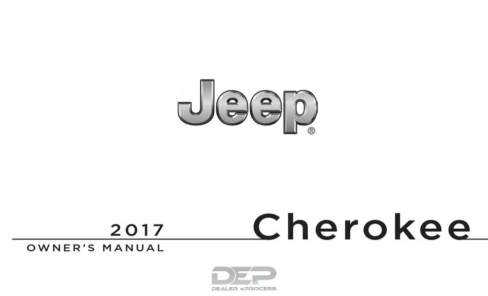 Jeep Cherokee 17 Owner S Manual Pdf Download Manualslib