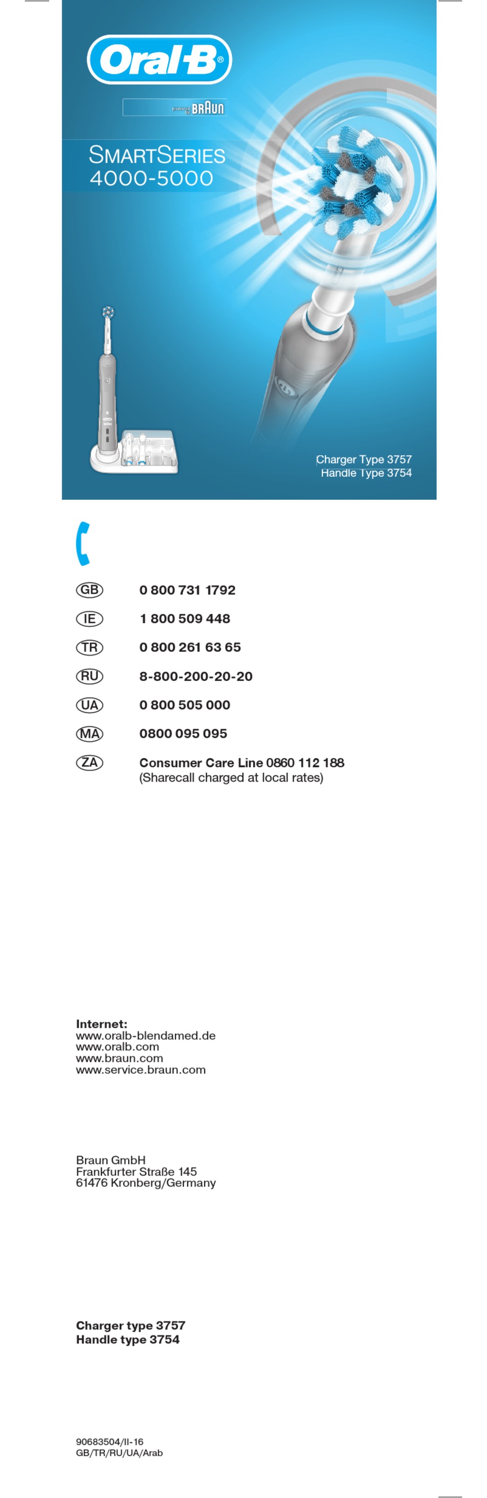 Oralb Smart Clean 360 User Manual