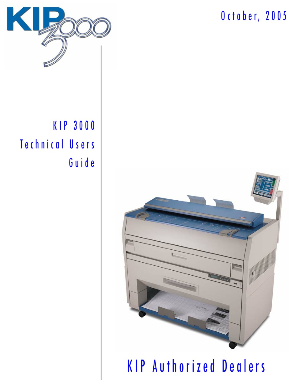 Kip 3000 - Kip 3000 Multifunction Printer National Direct