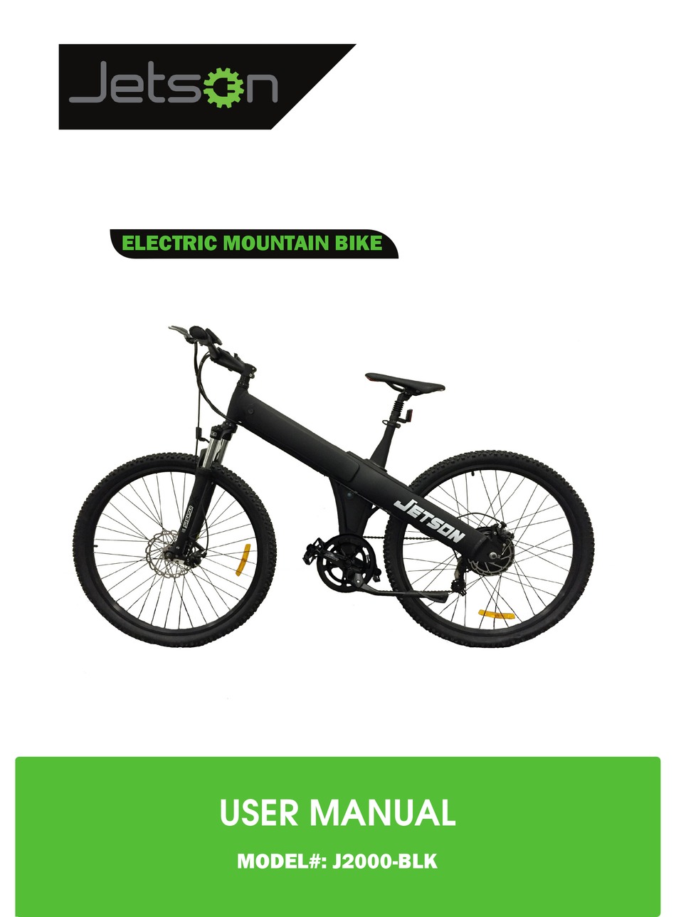 jetson electric mountain bike j2000