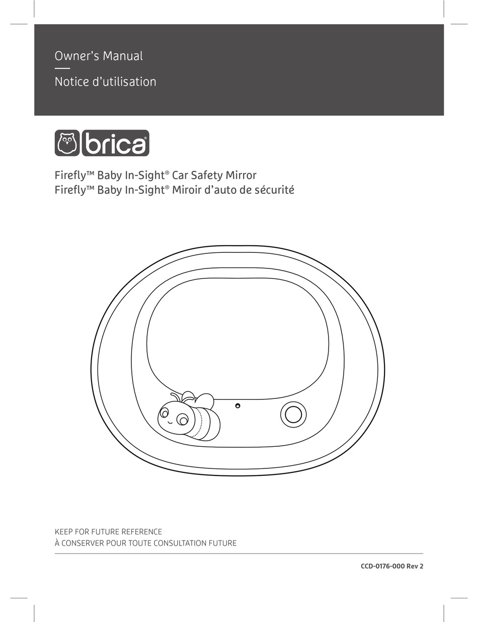 Brica Firefly Baby In Sight Owner S Manual Pdf Download Manualslib