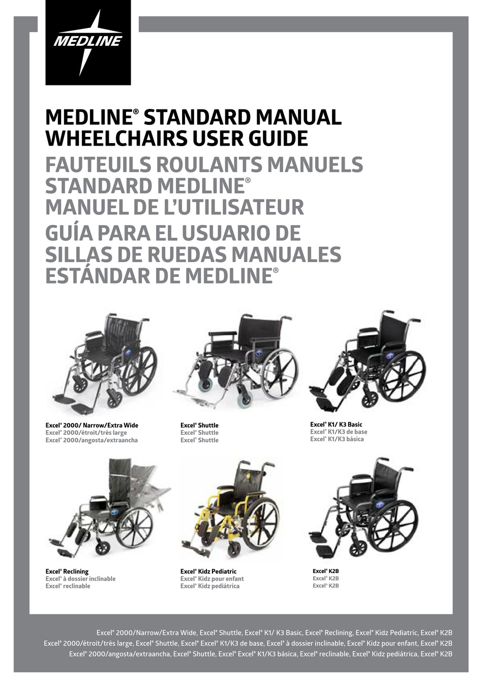 MEDLINE EXCEL 2000 USER MANUAL Pdf Download | ManualsLib