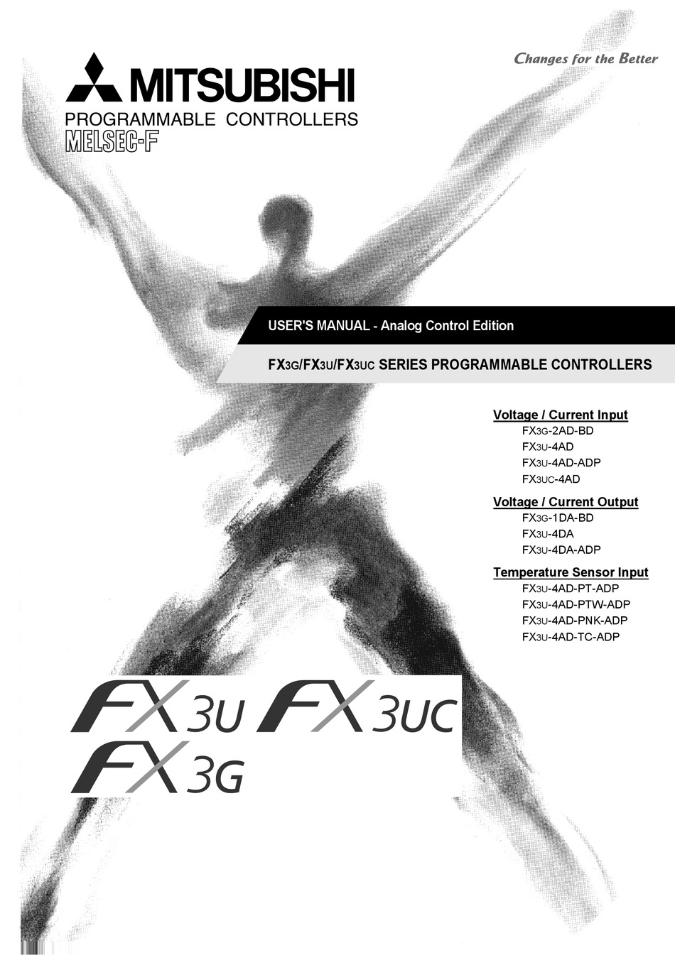 MITSUBISHI FX3U-4AD USER MANUAL Pdf Download | ManualsLib