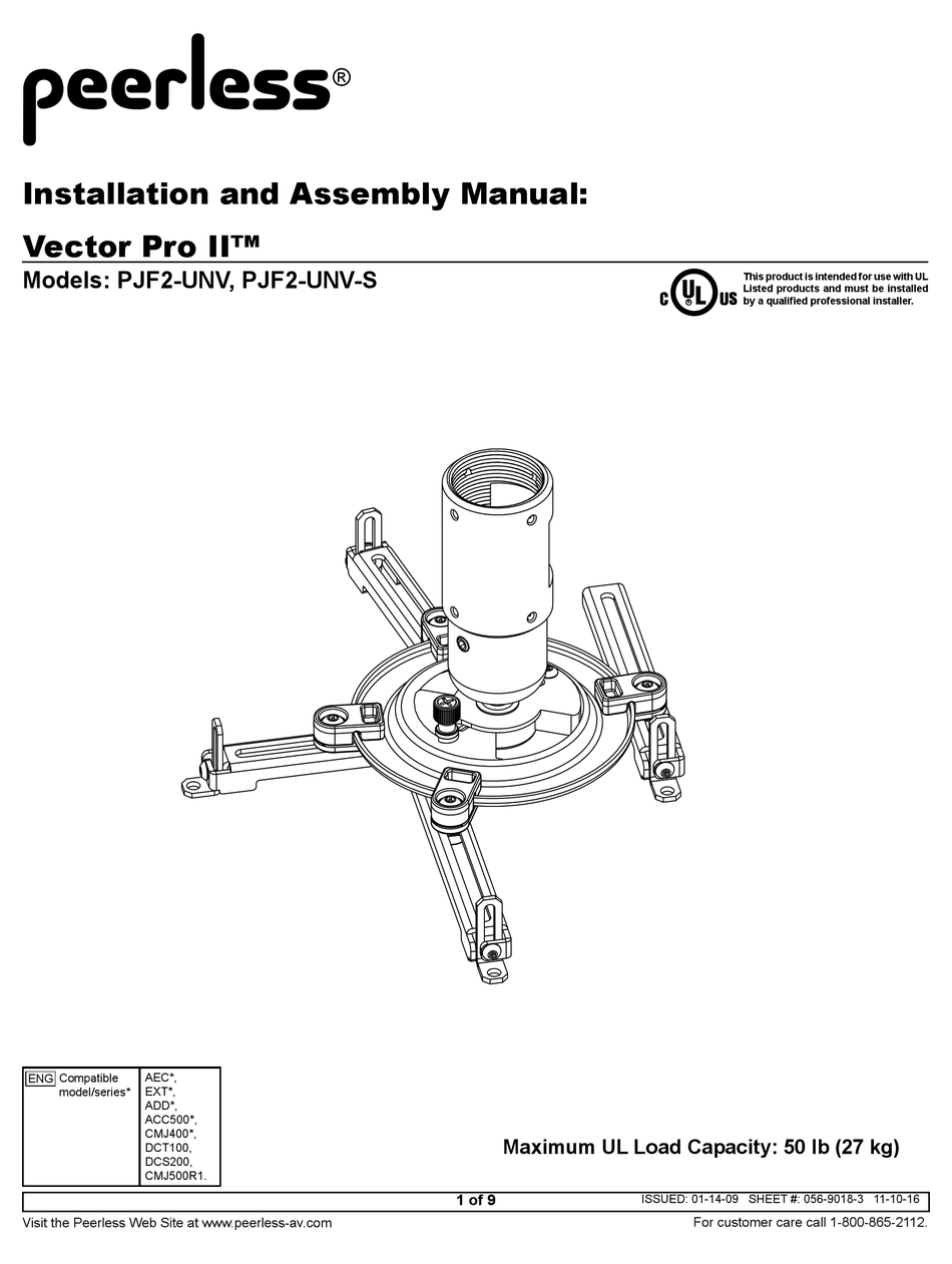 peerless-pjf2-unv-installation-and-assembly-manual-pdf-download