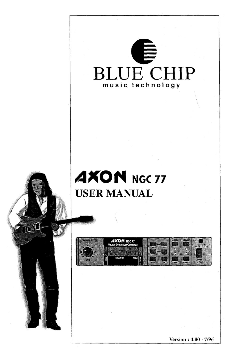 BLUE CHIP AXON NGC 77 USER MANUAL Pdf Download ManualsLib