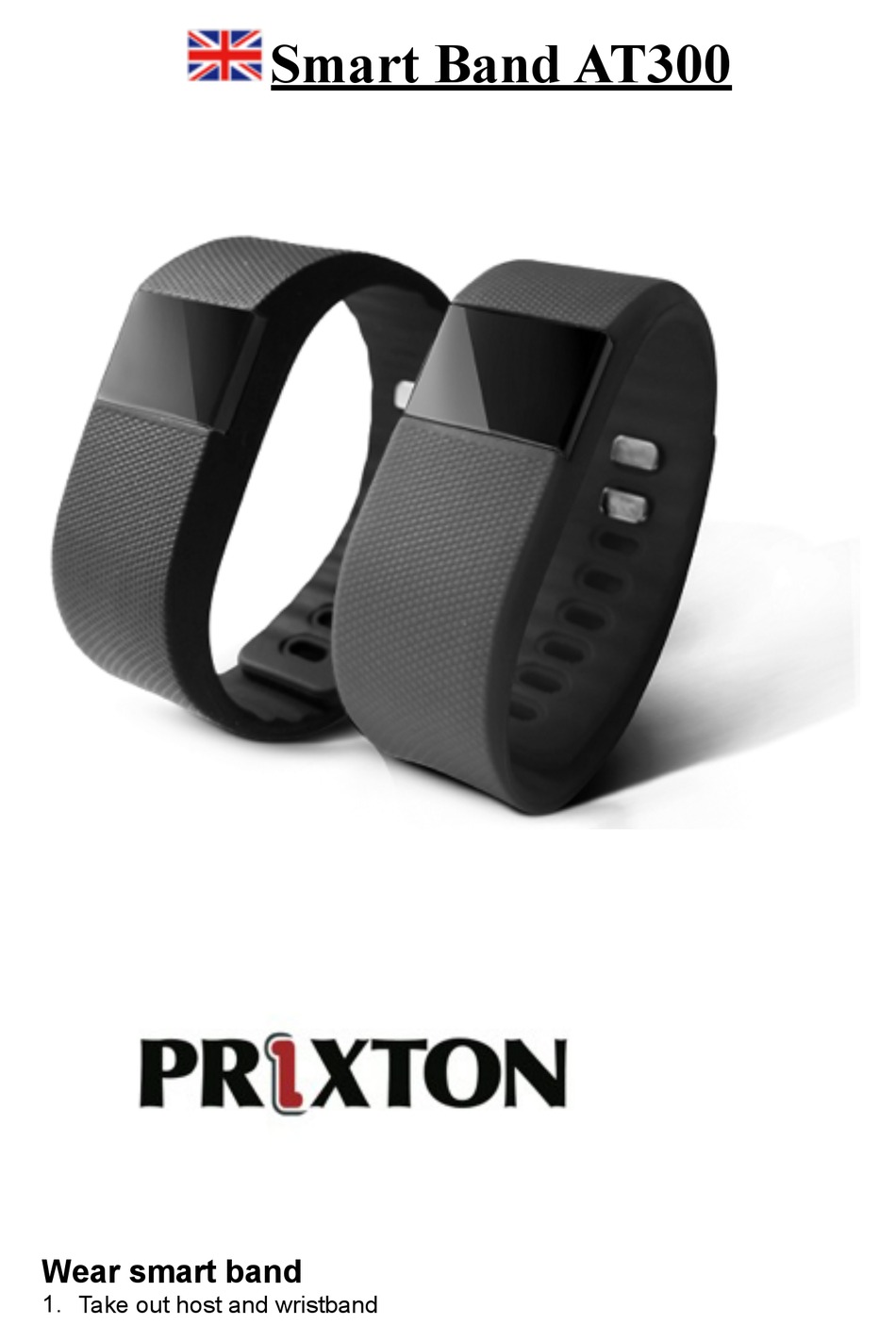 Prixton hot sale smartband at300