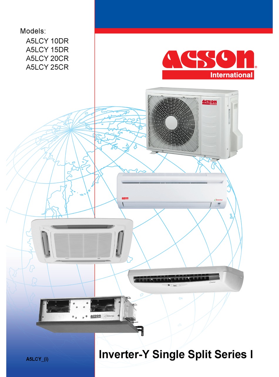 Acson A5lcy 10dr Manual Pdf Download Manualslib
