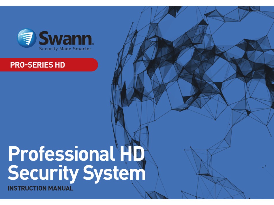 SWANN PROSERIES HD INSTRUCTION MANUAL Pdf Download ManualsLib
