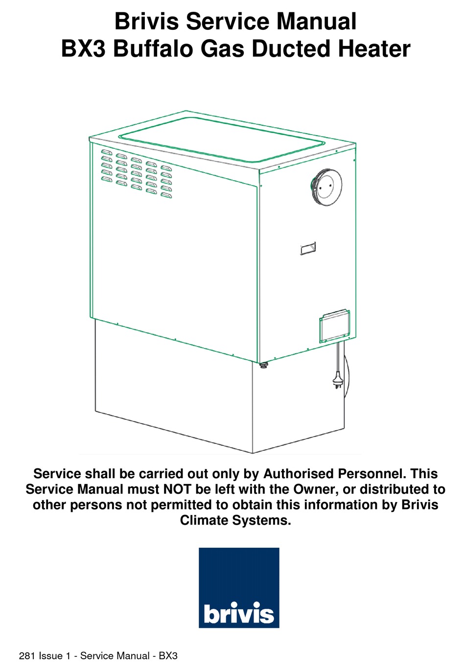 brivis buffalo service manual