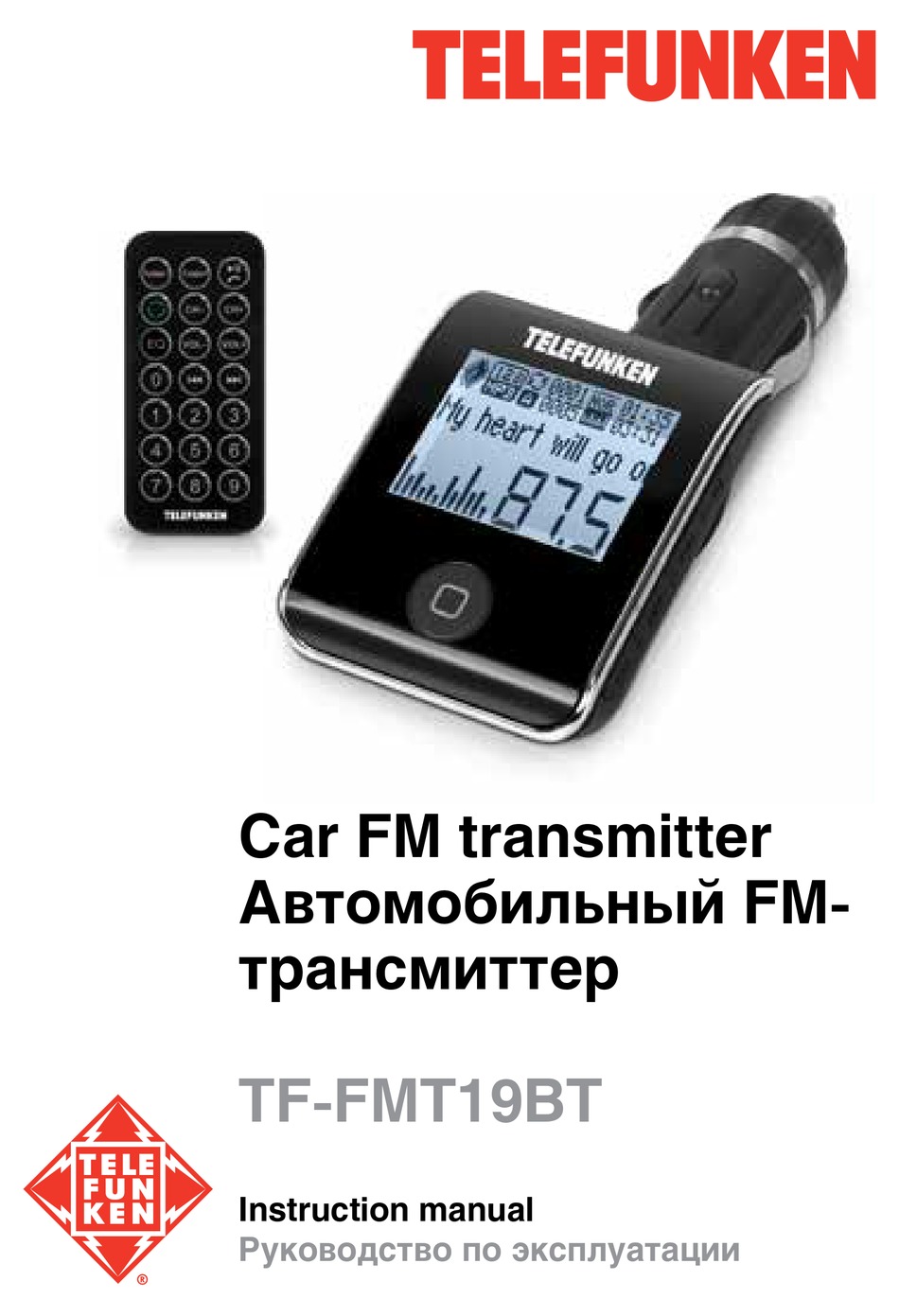 Управление Устройством; Основные Операции - Telefunken TF-FMT19BT  Instruction Manual [Page 9] | ManualsLib