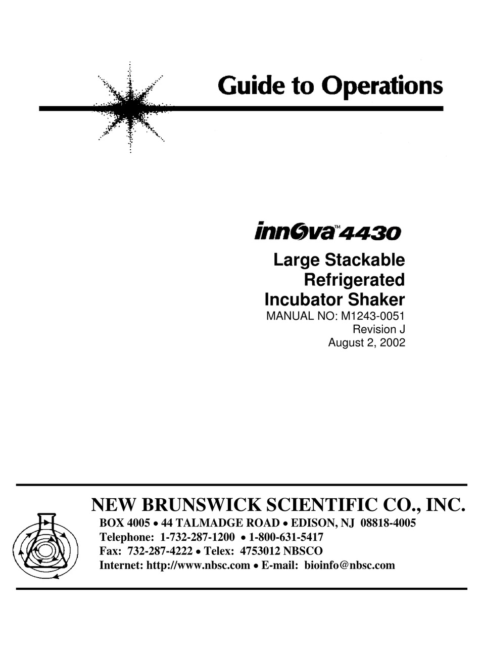 INNOVA 4430 MANUAL TO OPERATIONS Pdf Download ManualsLib