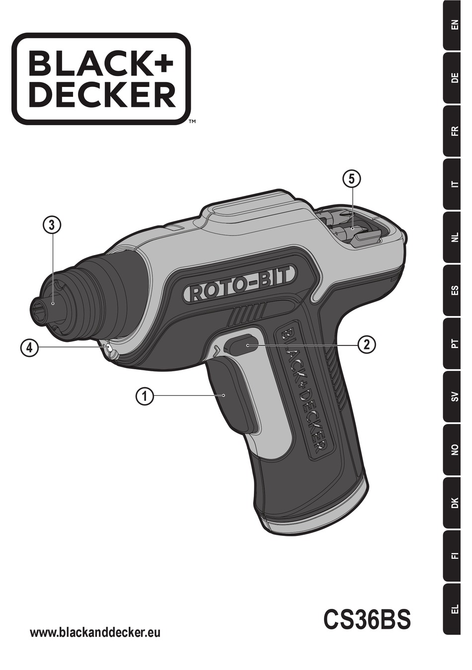 Additional Safety Instructions For Batteries And Chargers - Black & Decker  Pivot Driver PP360LN-XE Original Instructions Manual [Page 5]