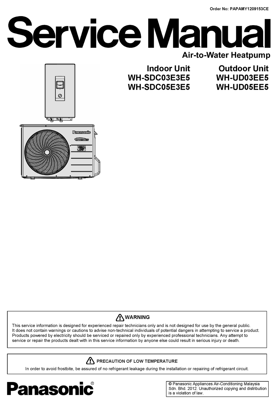 Panasonic Wh Sdc03e3e5 Service Manual Pdf Download Manualslib