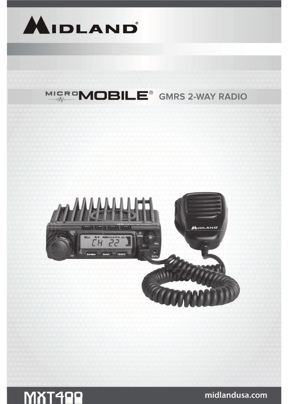 MIDLAND MXT400 OWNSERS MANUAL Pdf Download | ManualsLib