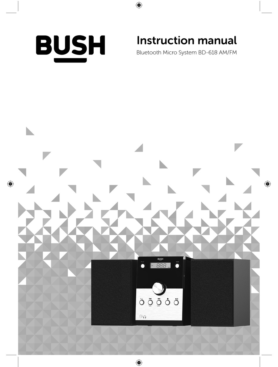 Bush DAB+ /FM Bluetooth Micro Hi-Fi Systems 877/6518