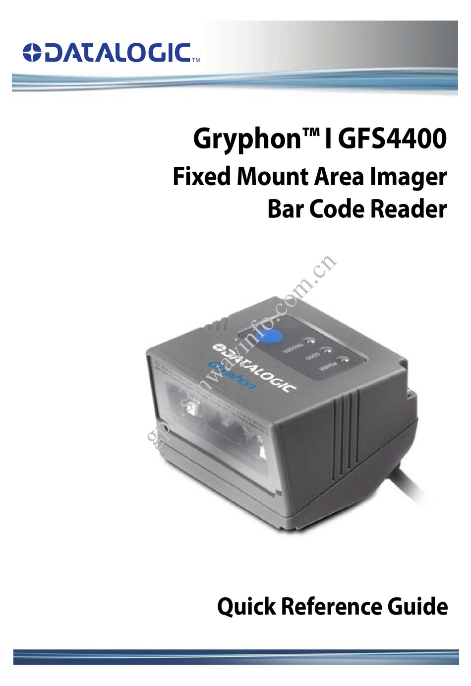 DATALOGIC GRYPHON GFS4400 QUICK REFERENCE MANUAL Pdf Download ManualsLib