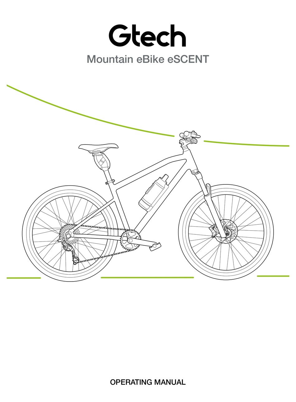 GTECH ESCENT OPERATING MANUAL Pdf 