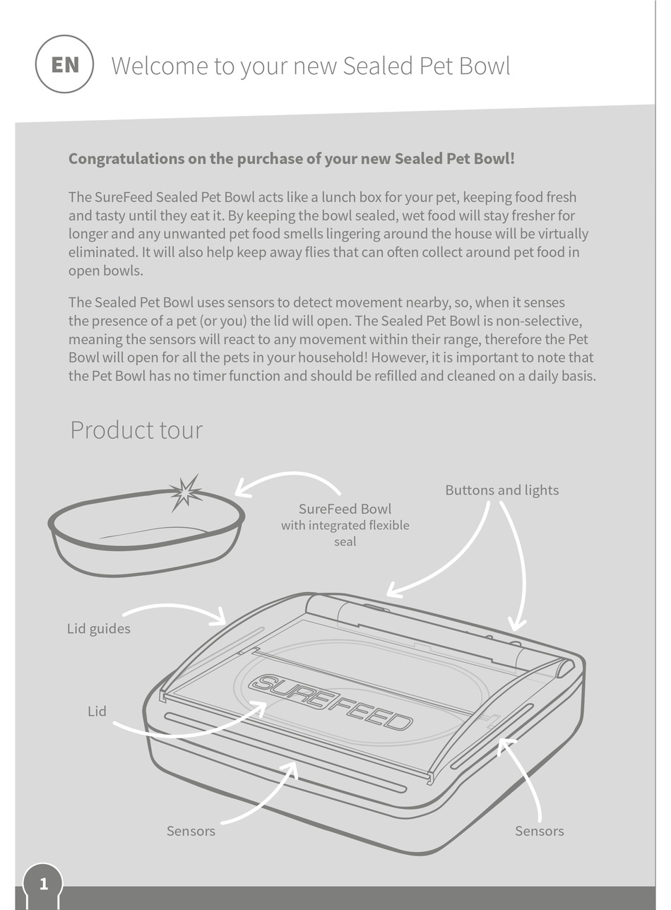 Sureflap Surefeed Manual Pdf Download Manualslib