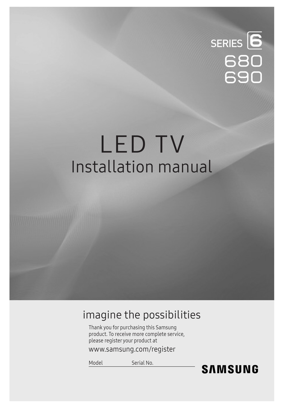 SAMSUNG 680 INSTALLATION MANUAL Pdf Download ManualsLib