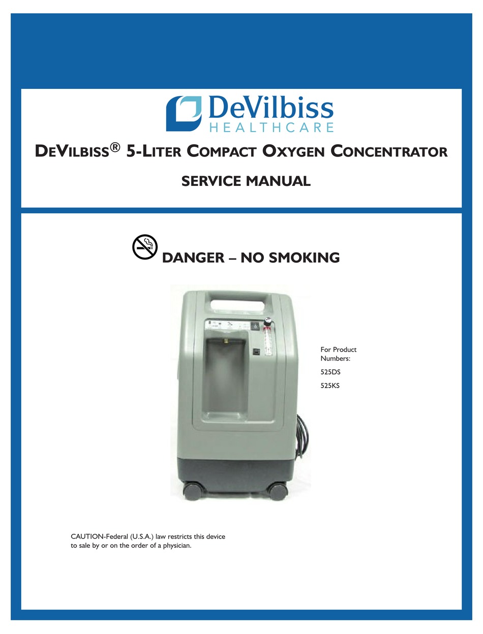 Devilbiss 525ds Service Manual Pdf Download Manualslib