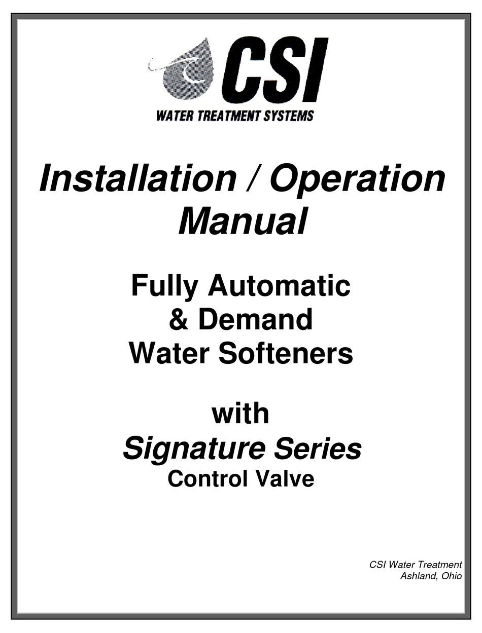 CSI CT24 INSTALLATION & OPERATION MANUAL Pdf Download | ManualsLib