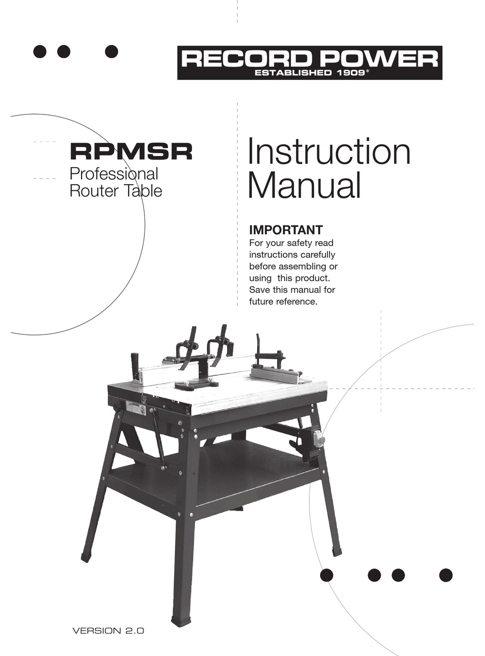 RECORD POWER RPMSR INSTRUCTION MANUAL Pdf Download | ManualsLib