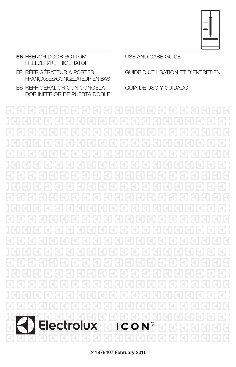 ELECTROLUX ICON USE AND CARE MANUAL Pdf Download ManualsLib