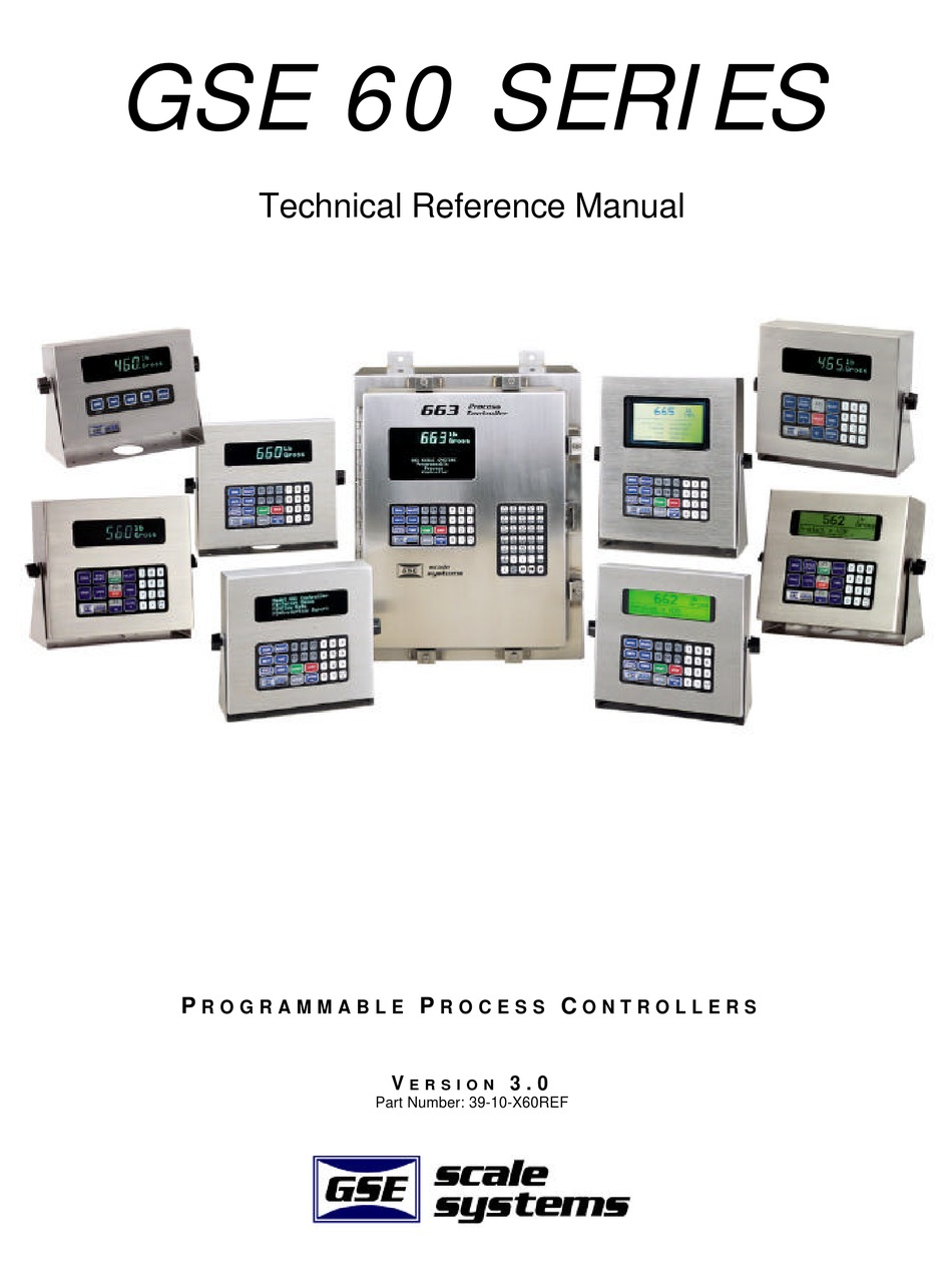 Gse 60 Series Technical Reference Manual Pdf Download Manualslib