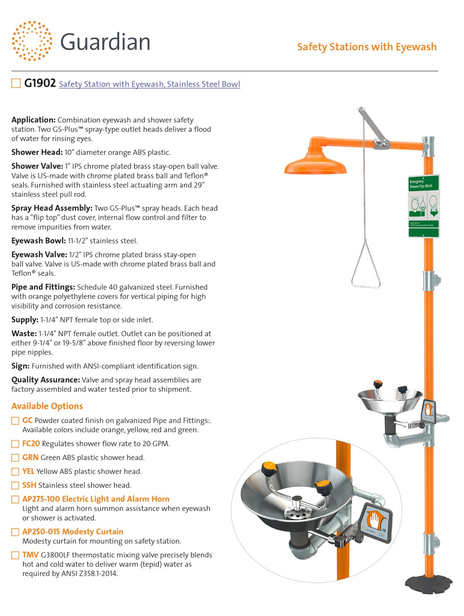 GUARDIAN G1902 PRODUCT INFORMATION Pdf Download ManualsLib