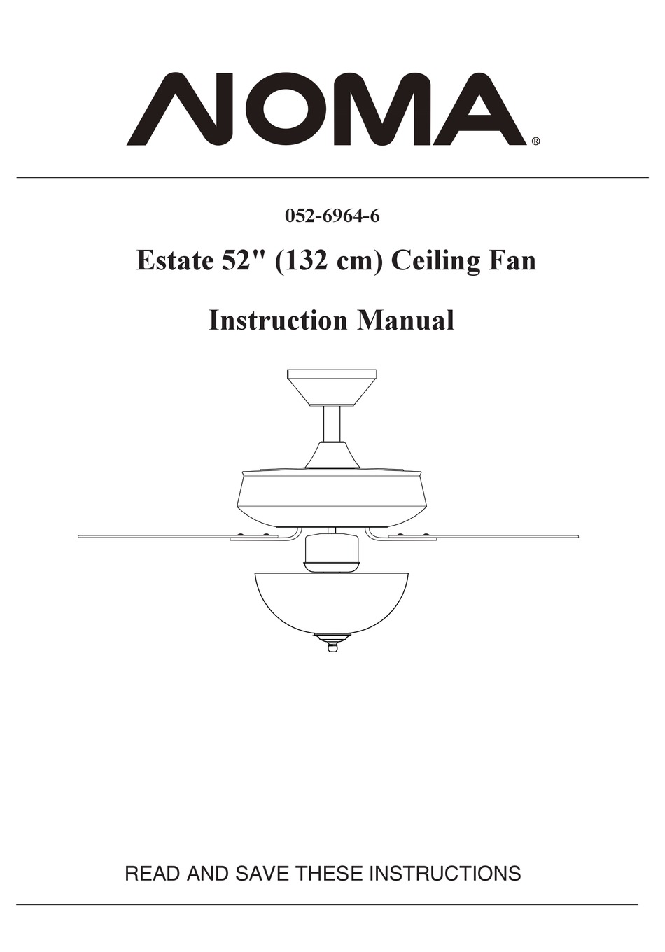 NOMA ESTATE05269646 INSTRUCTION MANUAL Pdf Download ManualsLib